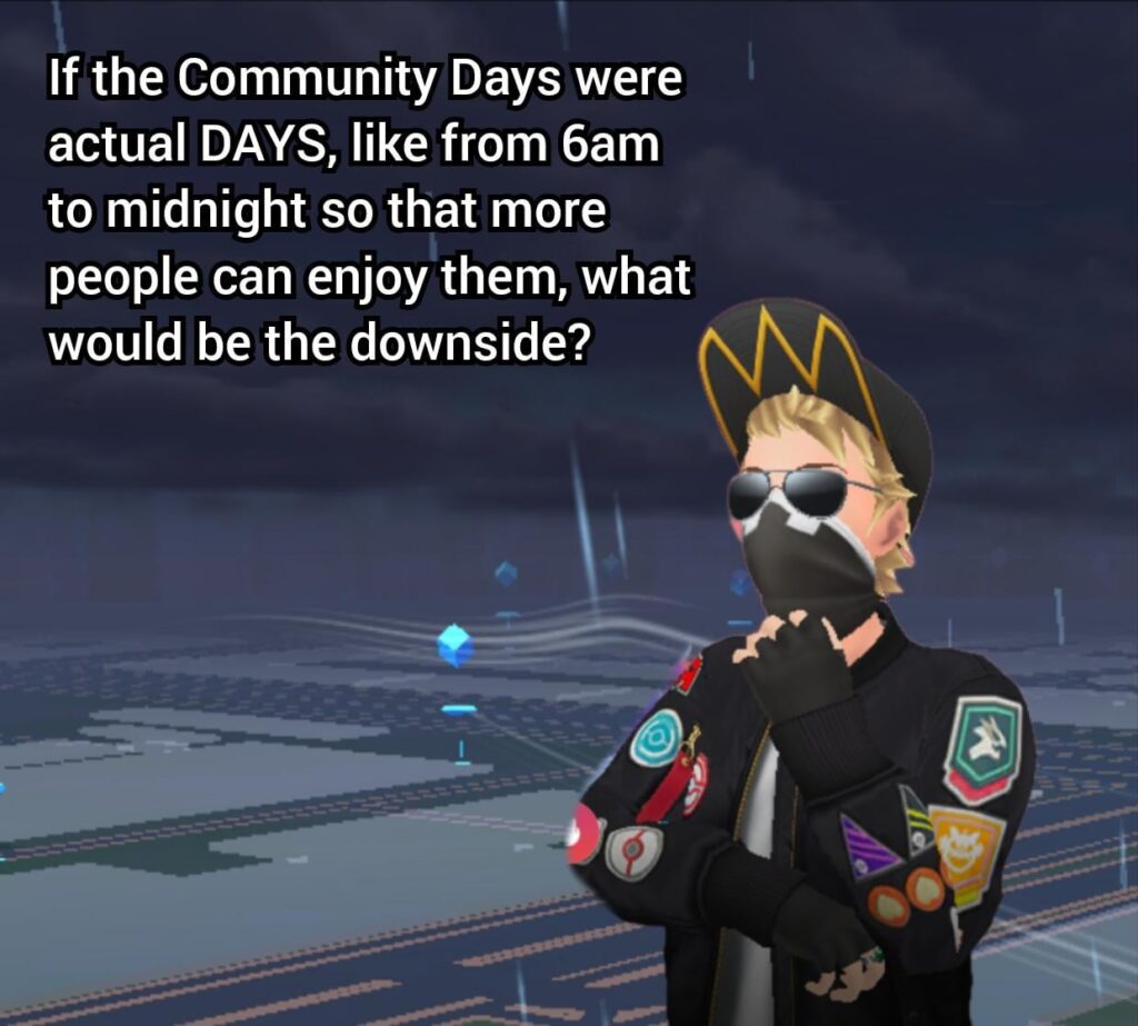 "Community Hours" from 2 to 5pm only mean that people who have IRL responsibilities in that time slot can't attend