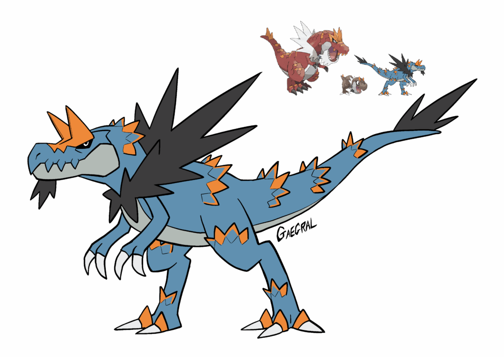 Tyrunt alternate evolution