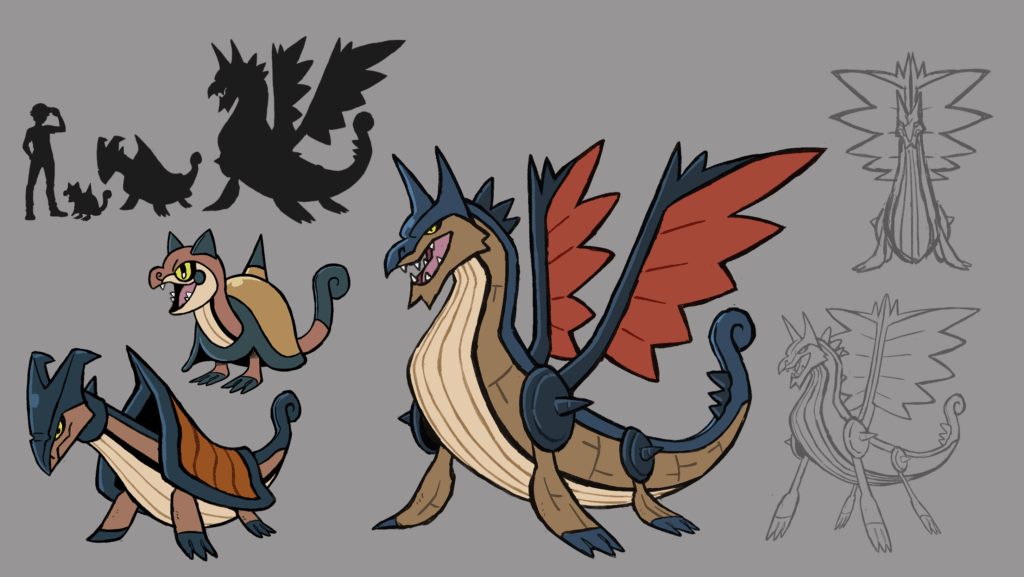 Langskarr (pseudo legendary fakemon)