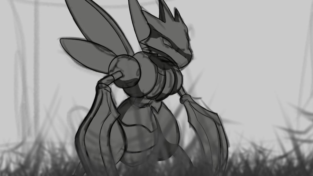 (OC) Fanimation Scyther vs Kabutops finished