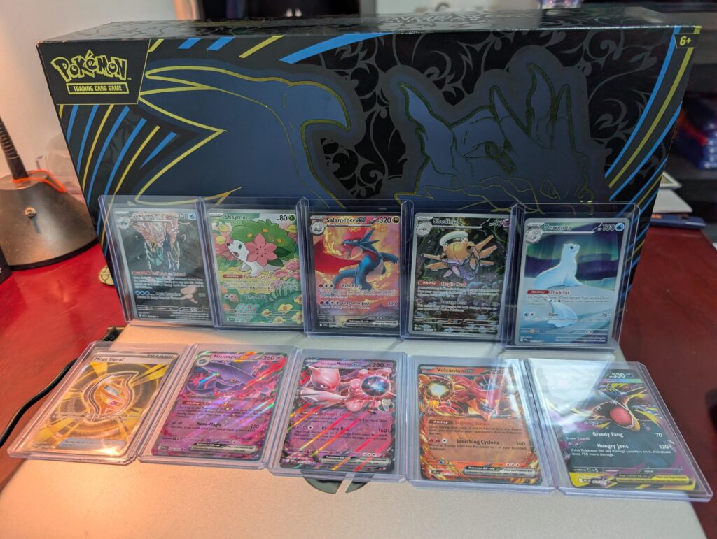 Xmas Mega Charizard UPC Rip