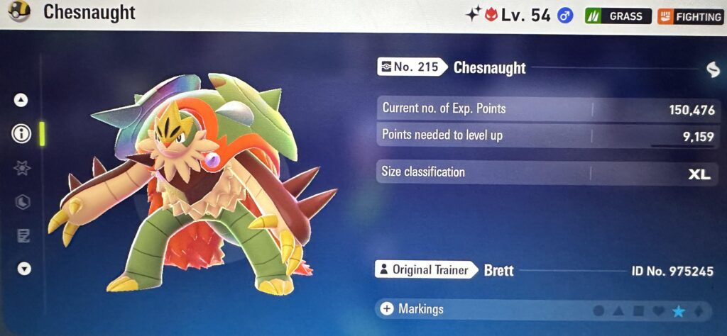 Just unlocked Area 16! FIRST CHESPIN SPAWN!