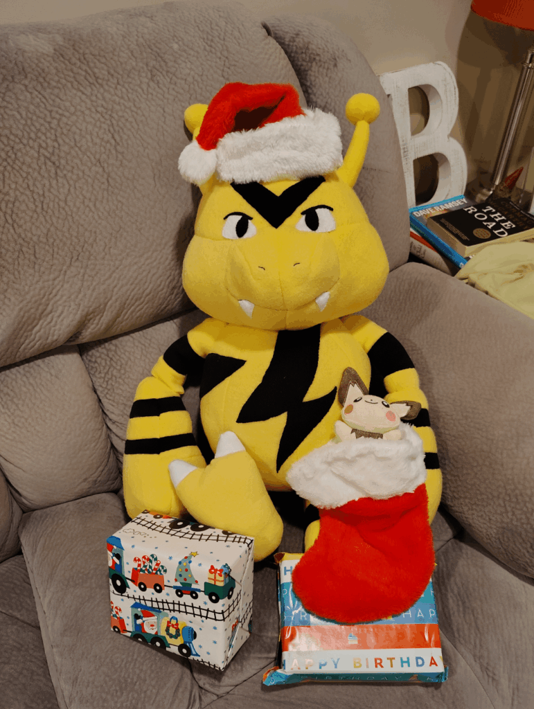 (Almost) done in time for Christmas! Some appendages weren't attached in time...