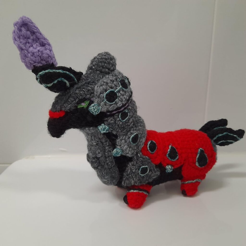 Mega Scolipede crochet