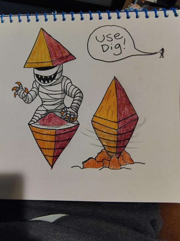 A quick sketch of a fakemon that popped in my head.