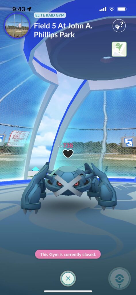 Can’t figure out when my local gyms open by prowling them, how can I ?