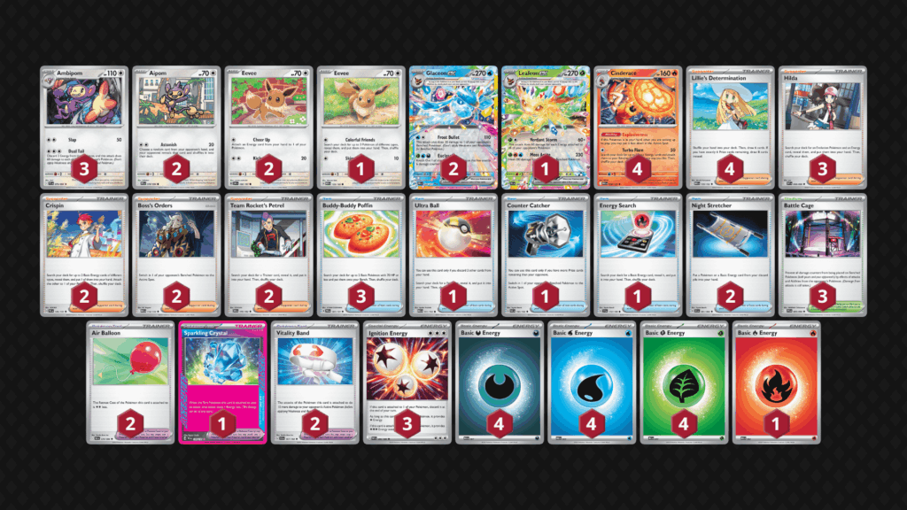 Ambipom Glaceon Deck thoughts