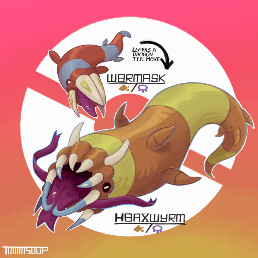 Dragon-mimicking Sandworm!