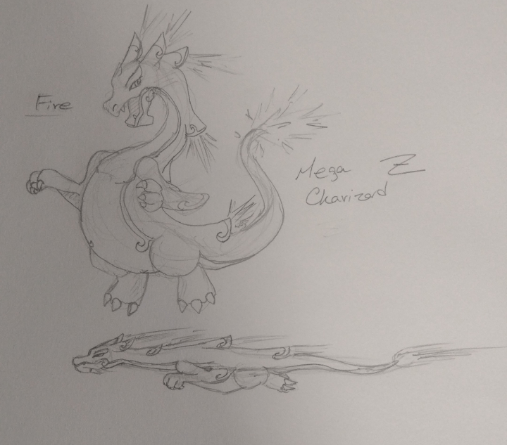 Mega Charizard-Z concept 🔥