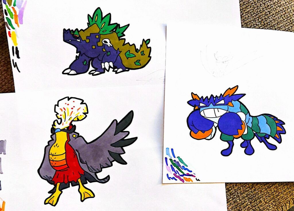 Final Starter Evos I Drew for New Orleans Based Region
