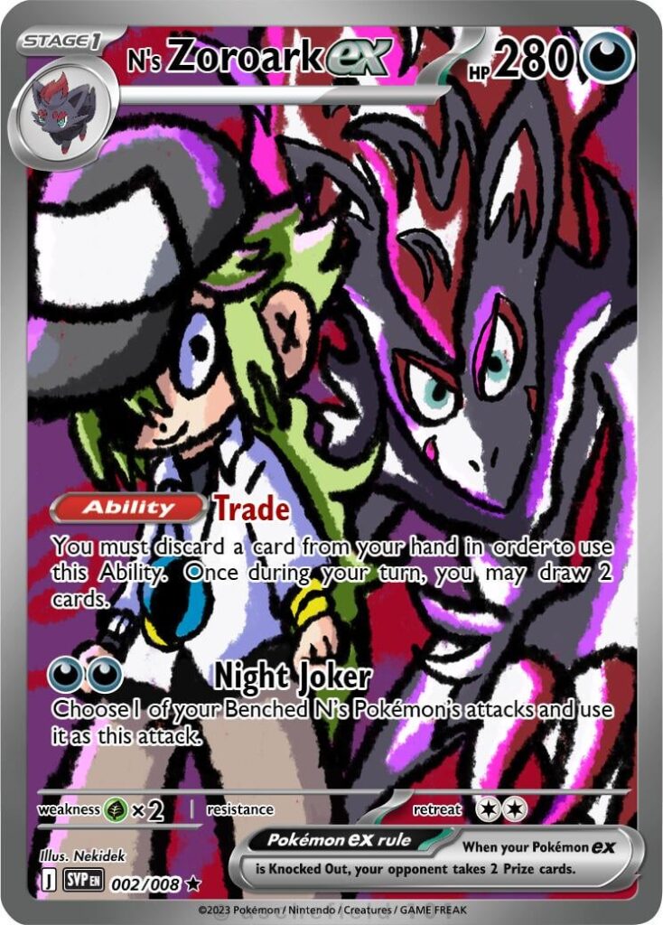 Zoroark do N! Bora fazer umas trocas