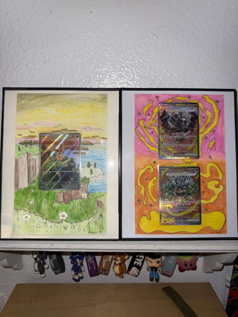 I painted this with watercolor pencils! (First time using them😅)