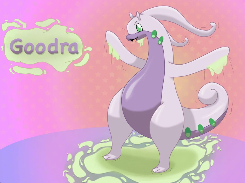 First time Drawing a Goodra [OC]