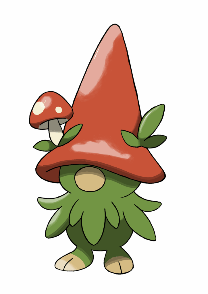 Quick Gnome design. Grass/Fairy. Protectors of the garden.