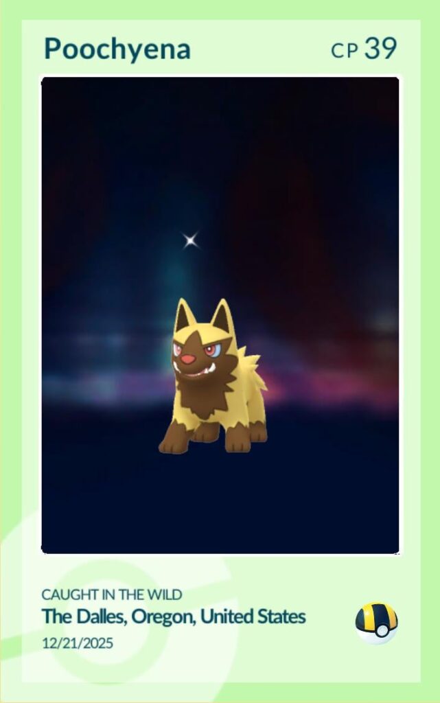 Should I evolve my first December shiny?