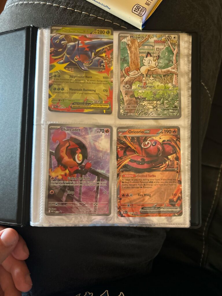 Opened up a Phantasmal Flames ETB for Christmas, got mid but could be worse lol