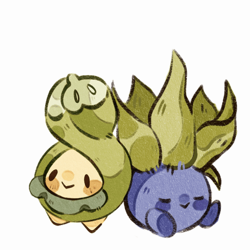 Some poke duos 🌱 [OC]