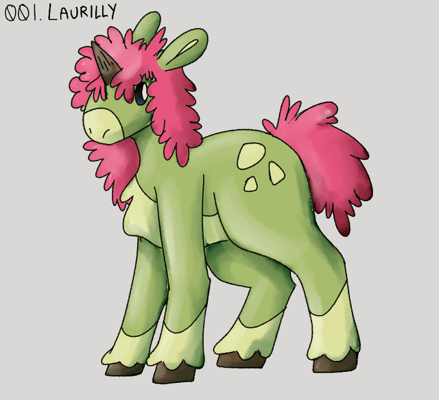 some of my fakemon for my fan region! [oc]