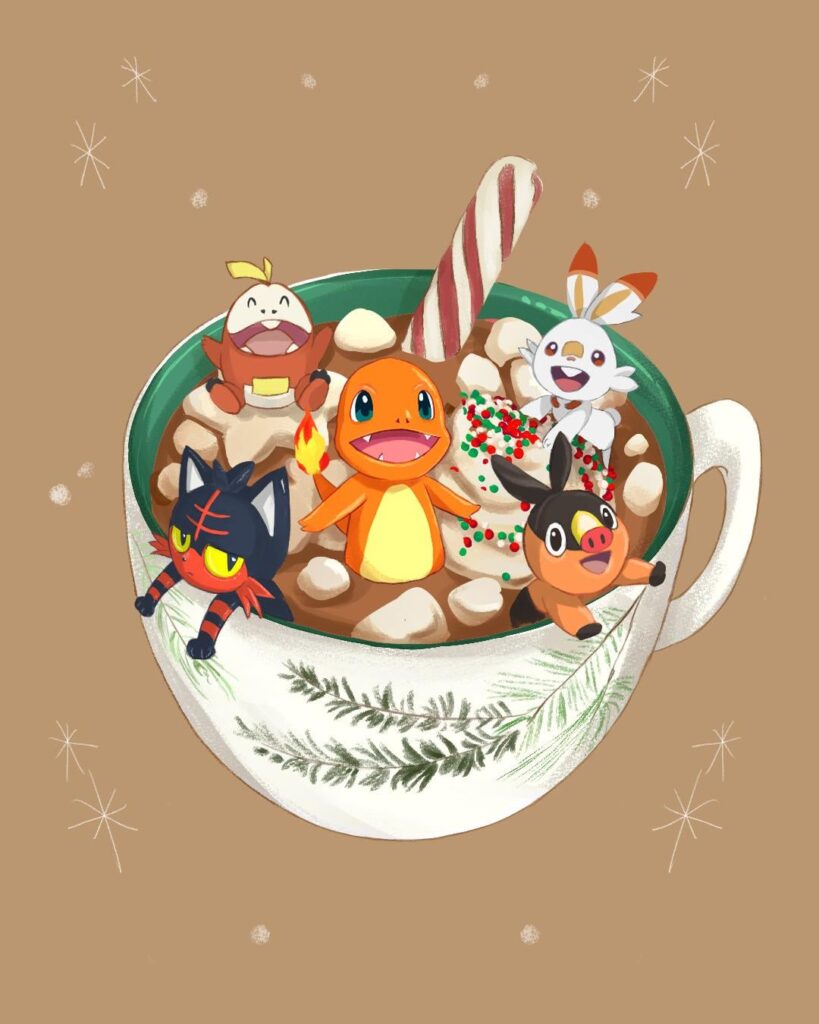 Merry Christmas 🎄🎁 From Your Fire Starter Friends 🤗🤗 [OC]