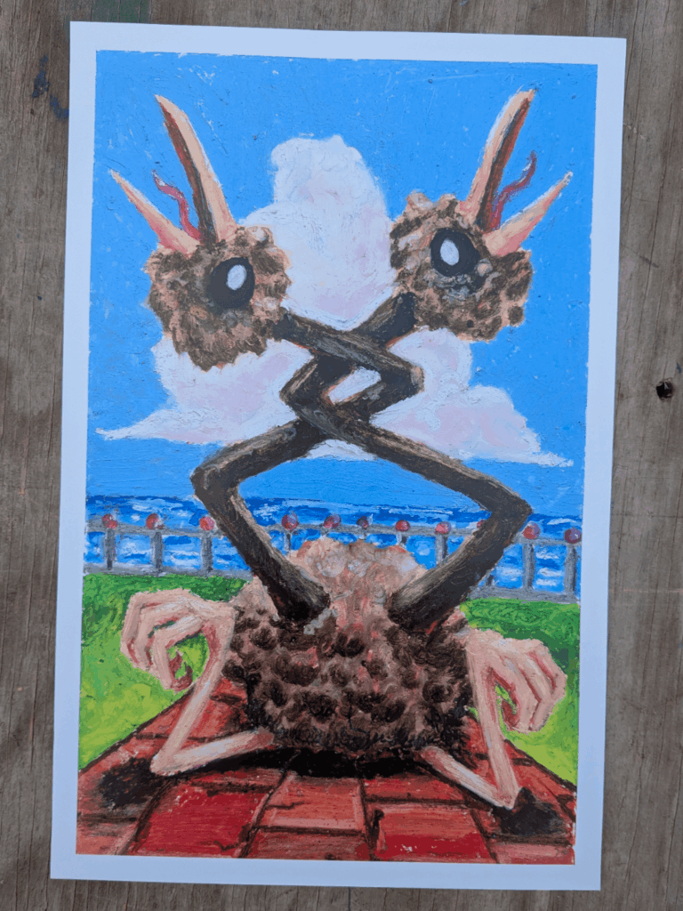 (OC) I'm drawing the Kanto Pokedex! Here's doduo!