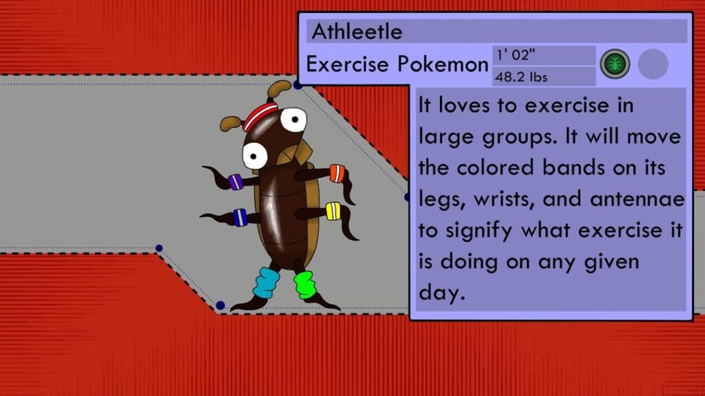 A New Pokemon Has Appeared! Introducing Athleetle!