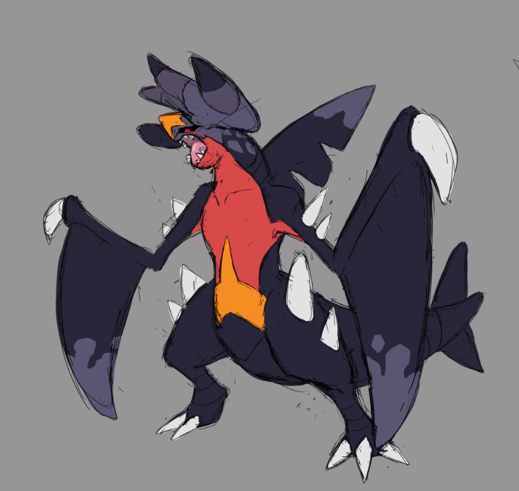 Deviant Pokemon: Ragehorn Garchomp