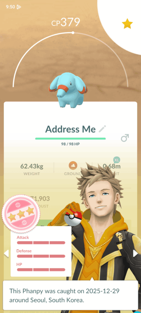 My First perfect IV pokemon!!!