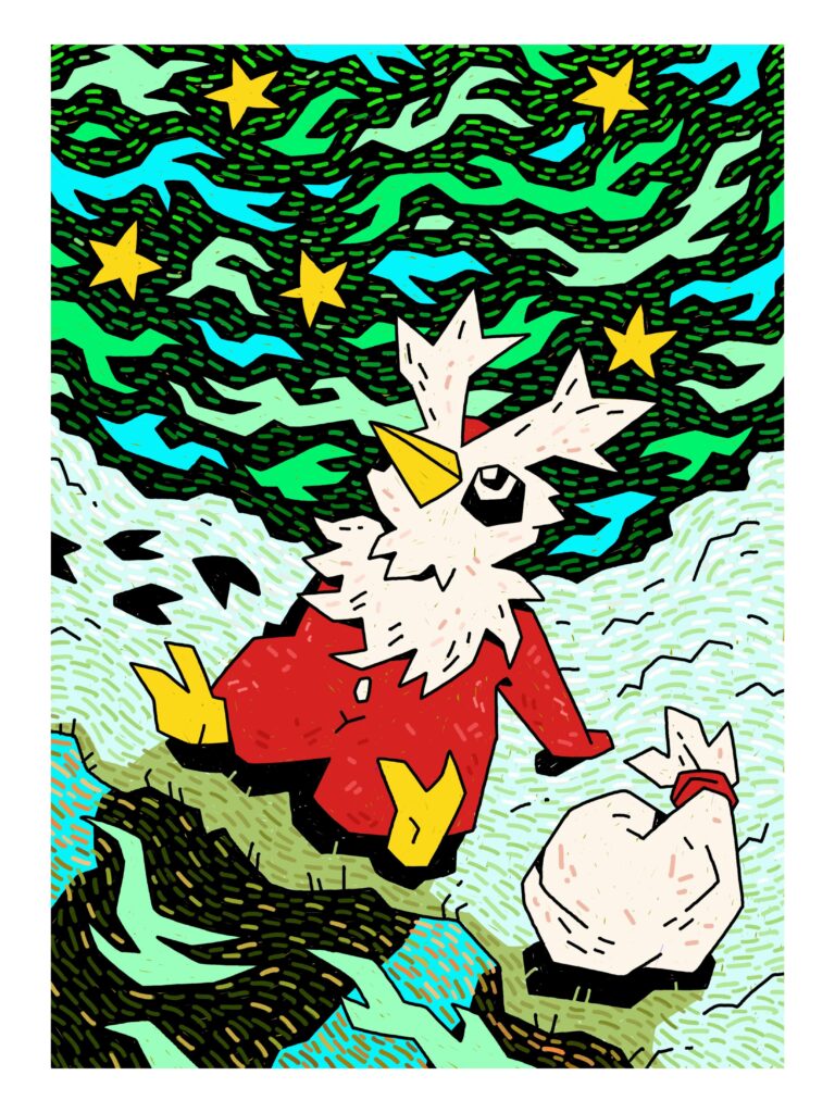 My Delibird wishes you a happy new year!