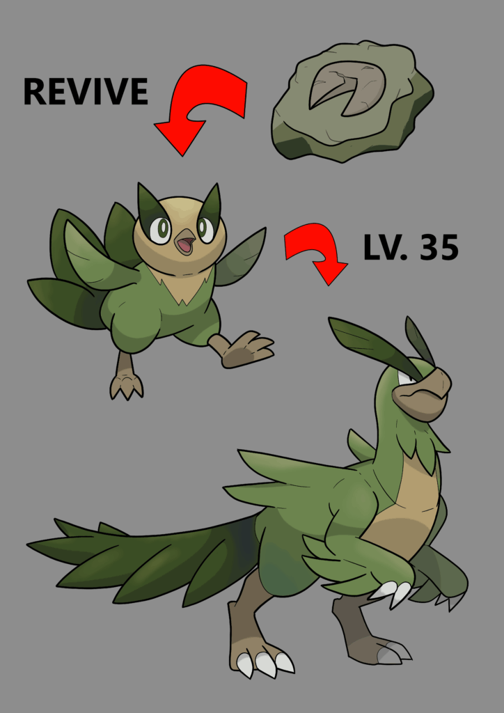Grass/Flying-Type Fossil