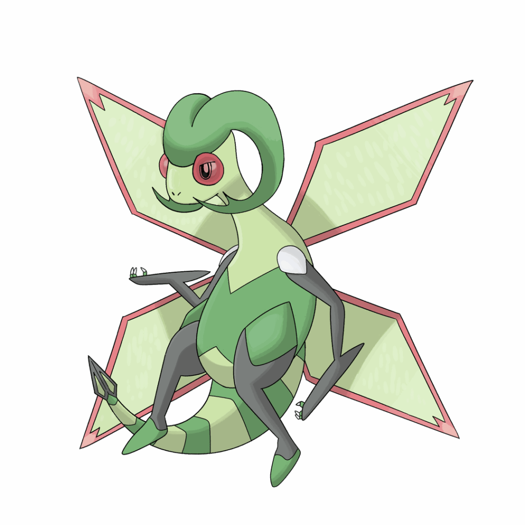 Mega Flygon X and Mega Flygon Y!
