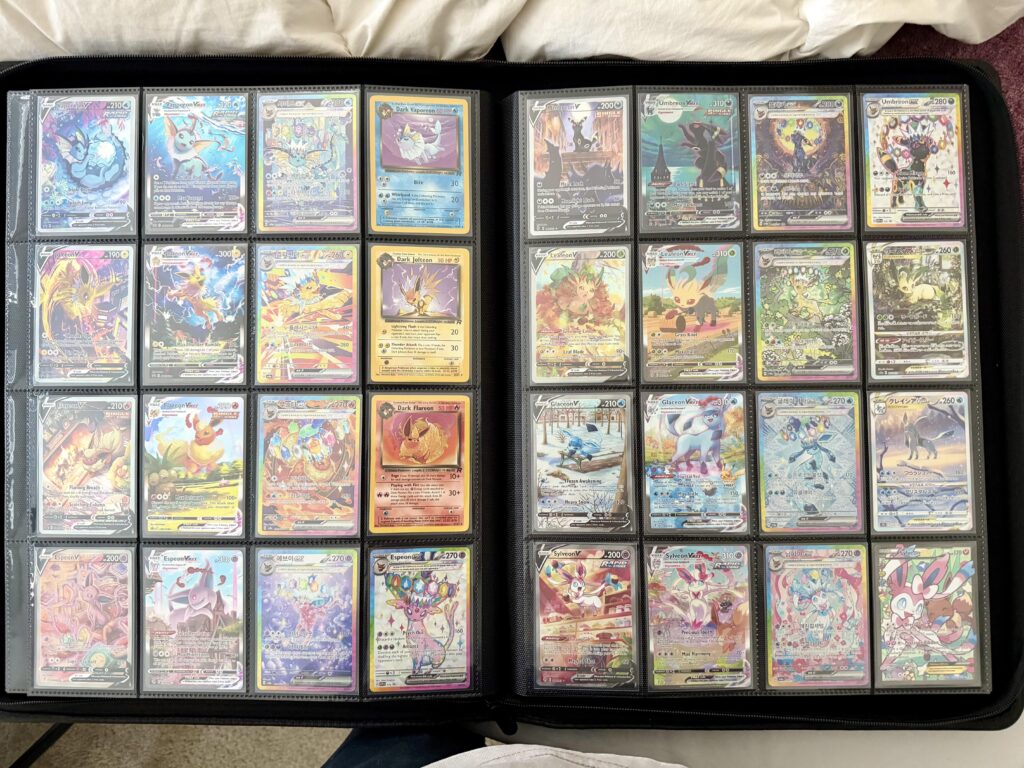 Eeveelutions! 💧 ⚡️ 🔥 ☀️ 🌙 🍃 ❄️ 💖