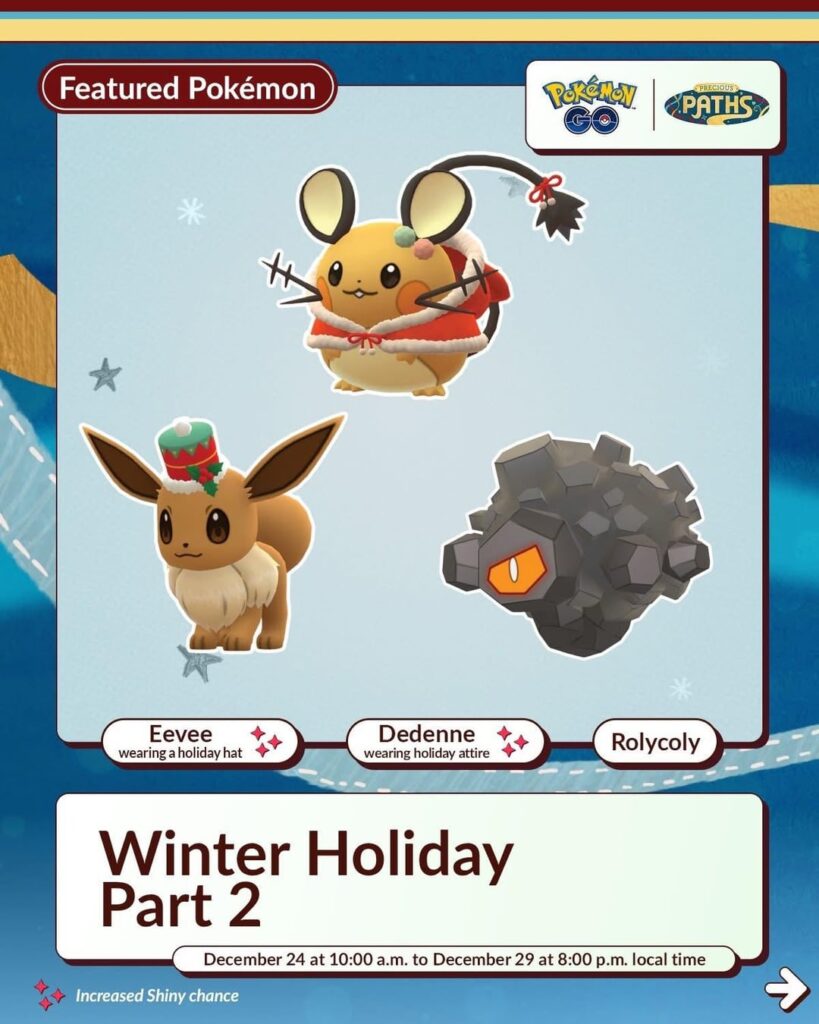 Winter Holiday Part 2 Niantic Infographic