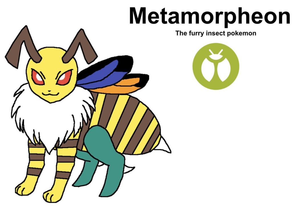 bug type eeveelution concept I made