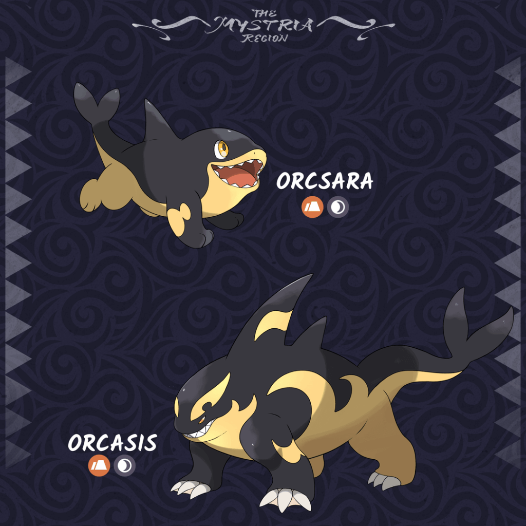Orcsara & Orcasis, the desert-dwelling orcas