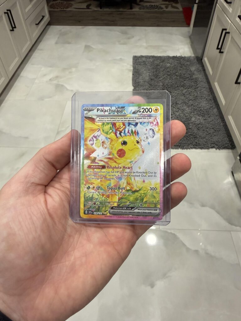 My daughter and I bought our first ETB today. I couldn’t believe it when she pulled this.