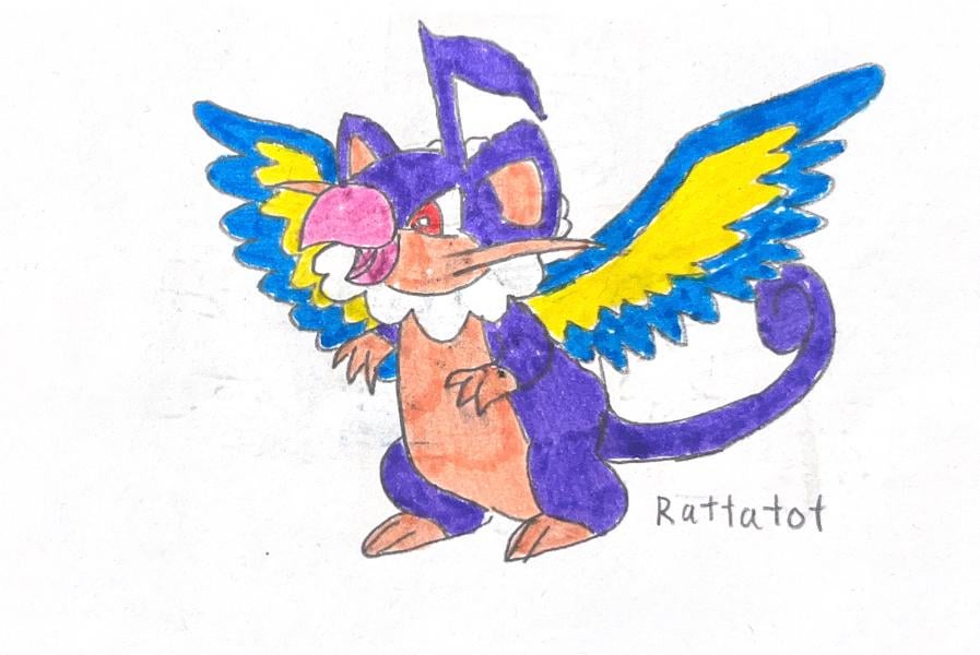 I curse you with a Rattata/Chatot abomination: