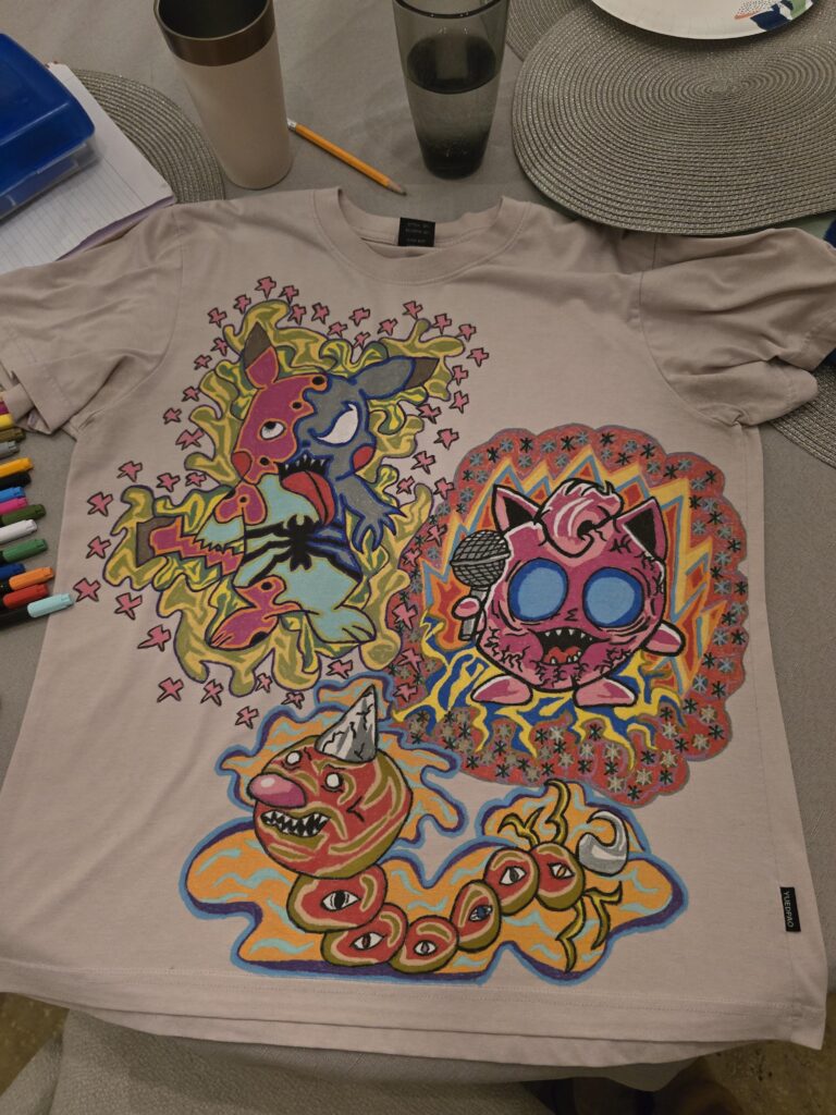 Made a shirt for the first time