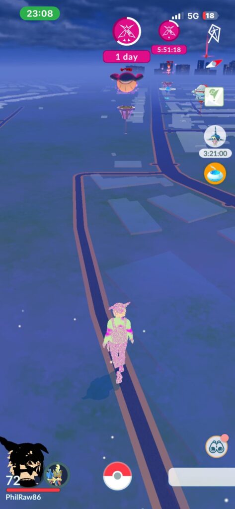 Think my avatar is off to a rave? lol