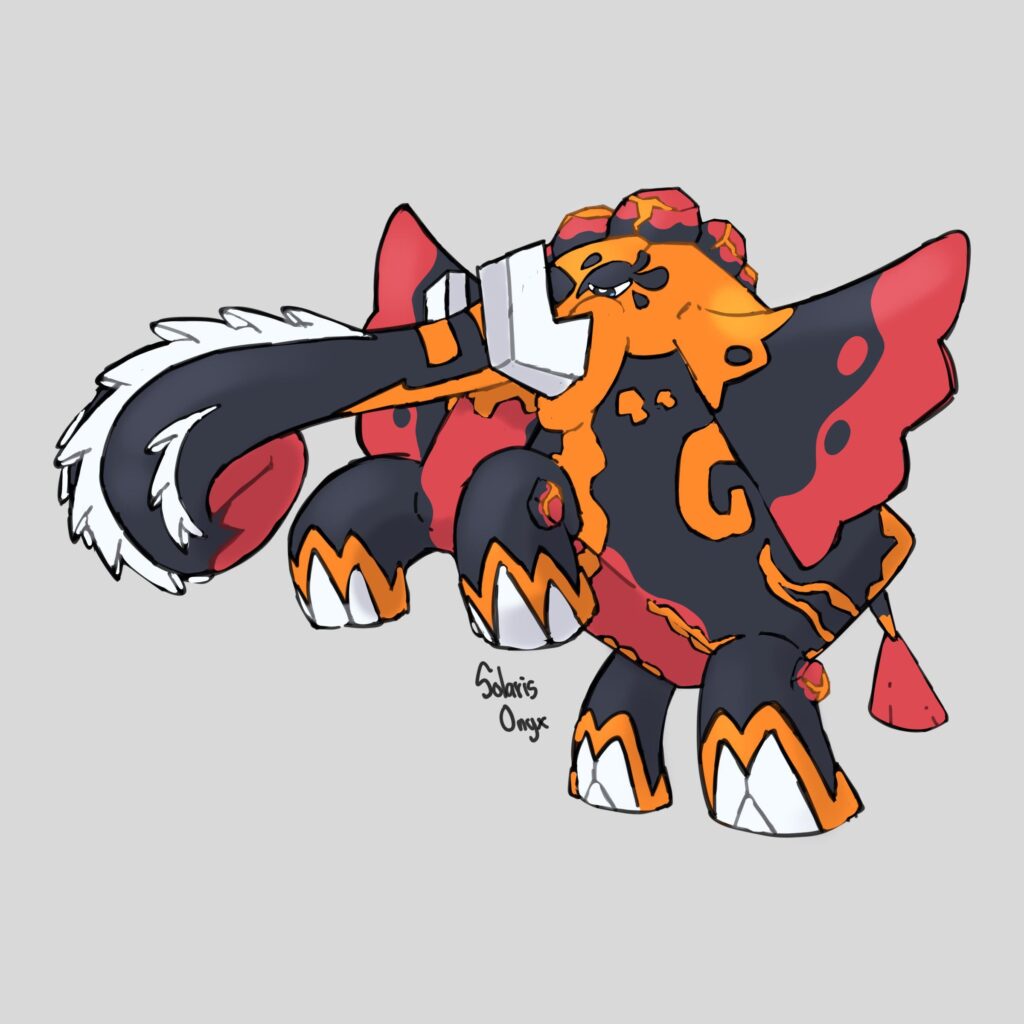 Mega Copperajah Steel and Fighting Type