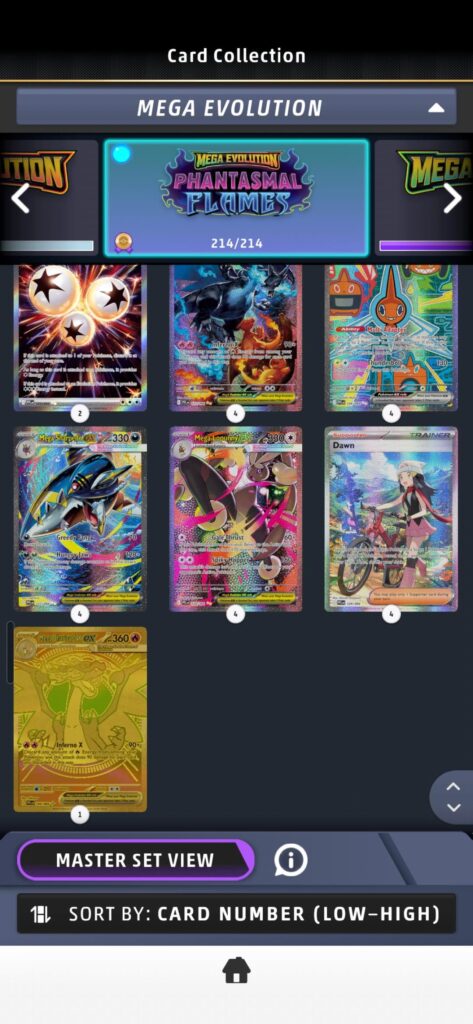 Completed the Master Set for Phantasmal Flames!!