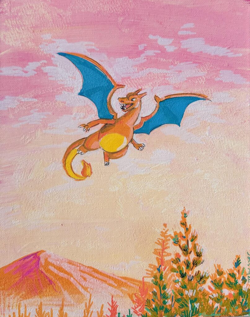 [OC] Flying Charizard