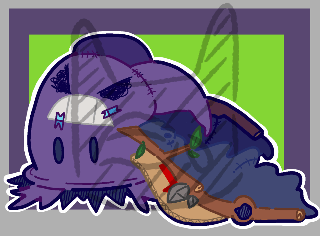 Mi art about Mimikyu!