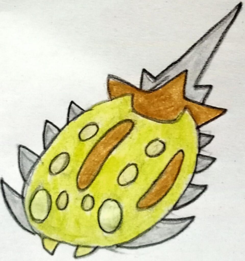 Pokémon Category Cuchilla Type: Water/Steel