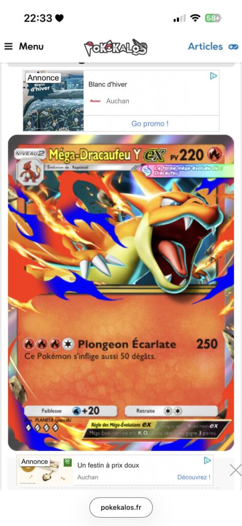 Searching Mega Charizard Y