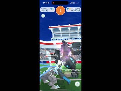 Zekrom Solo Raid, no Eternatus