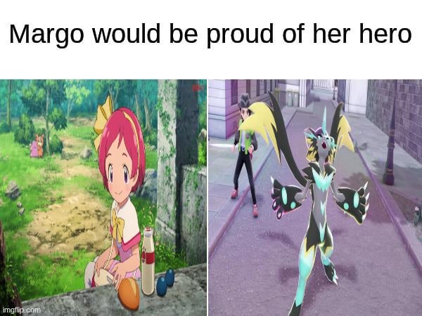 Another round of bread, berries, and Moomoo Milk for Zeraora (OC)