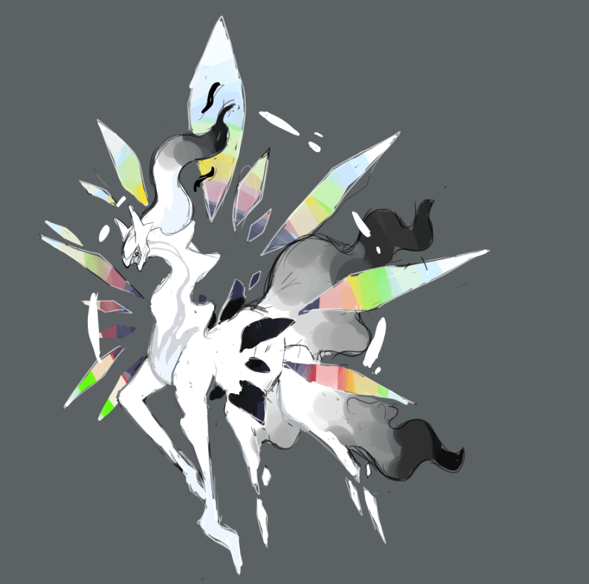 Deity, a Strange Pokemon of the Painted World