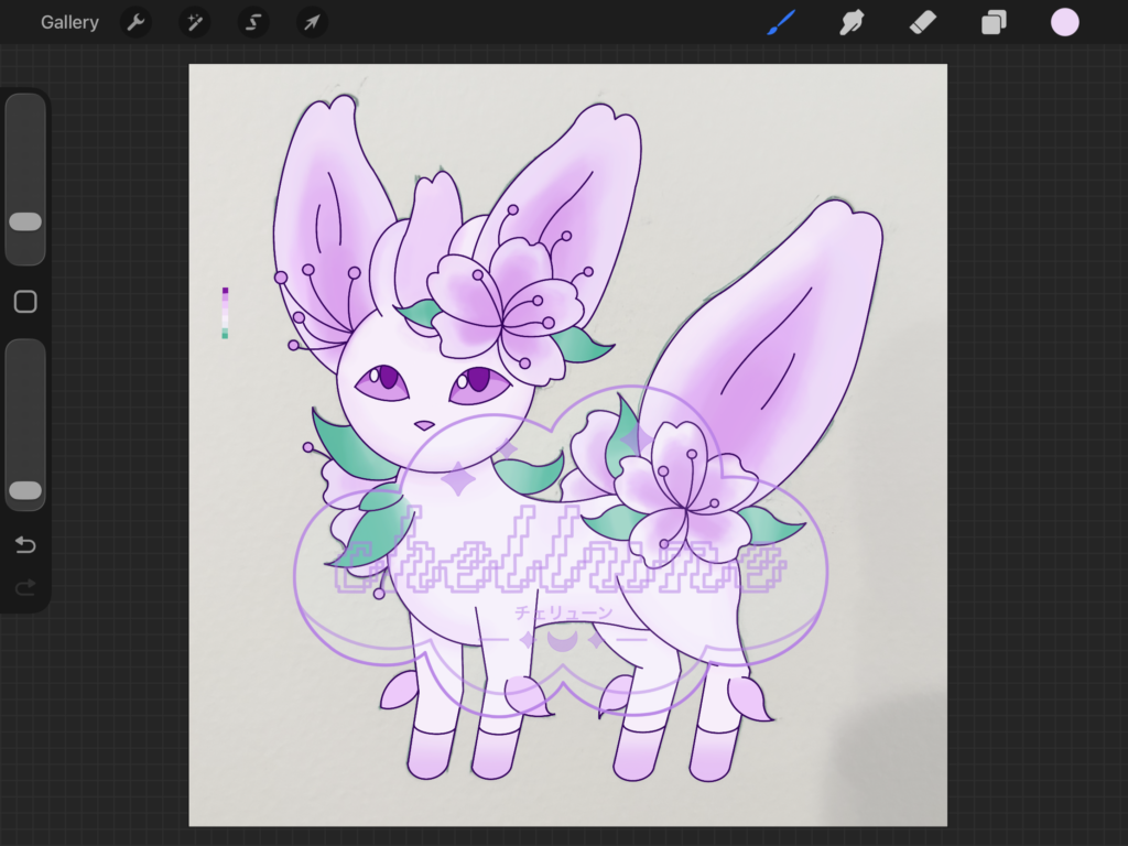 sakura form leafeon