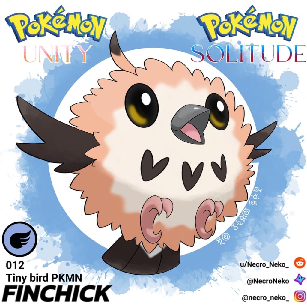 Route one bird pokemon for the Bagra region (region inspired by Georgia(country))