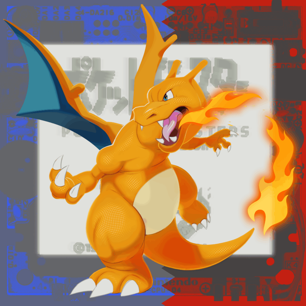 Pocket Monsters Red Version - Art